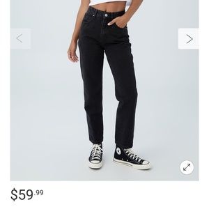 Cotton on high waisted mom jeans